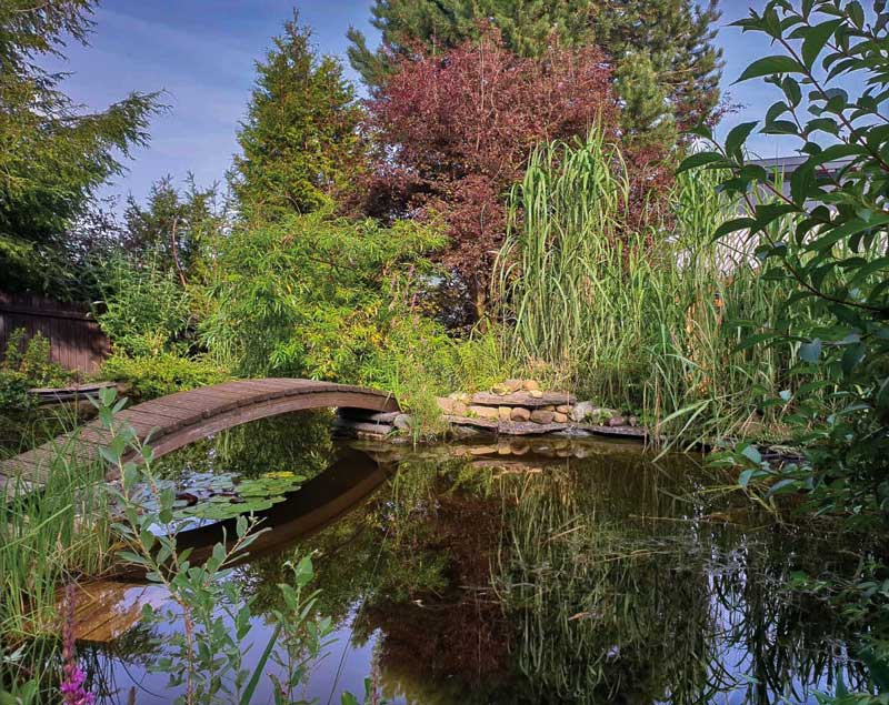 Villa mit Garten und Teich Top Immobilie Salzburg Seekirchen